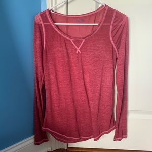 burgundy Mudd longsleeve shirt